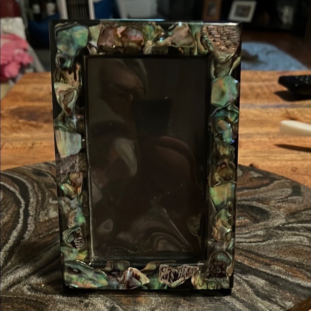 Abalone Shell Photo Frame